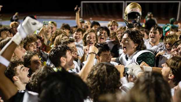 Lakeridge Jesuit football 2022 Naji Saker 73